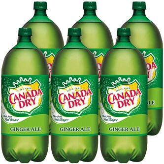 Canada Dry Ginger Ale, Plastic Bottles