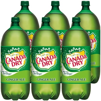 Canada Dry Ginger Ale, Plastic Bottles