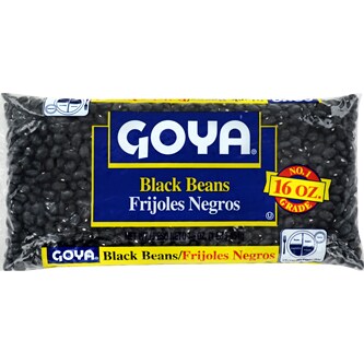 Goya Black Beans, Dry
