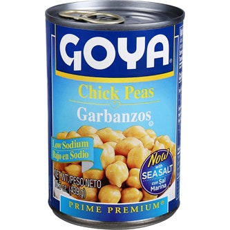 Goya Low Sodium Chick Peas, Garbanzo Beans