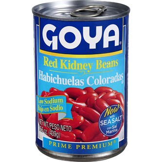 Goya Low Sodium Red Kidney Beans