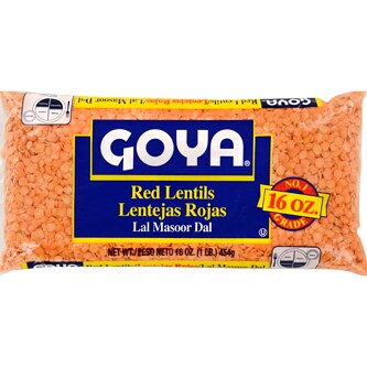 Goya Red Lentils, Dry