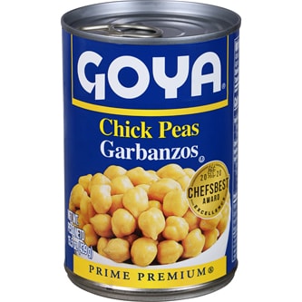 Goya Chick Peas, Garbanzo Beans