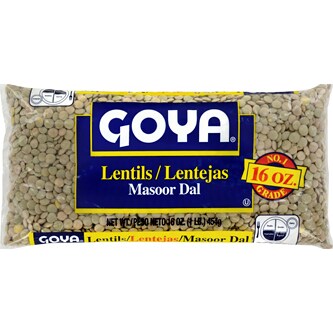 Goya Lentils, Dry