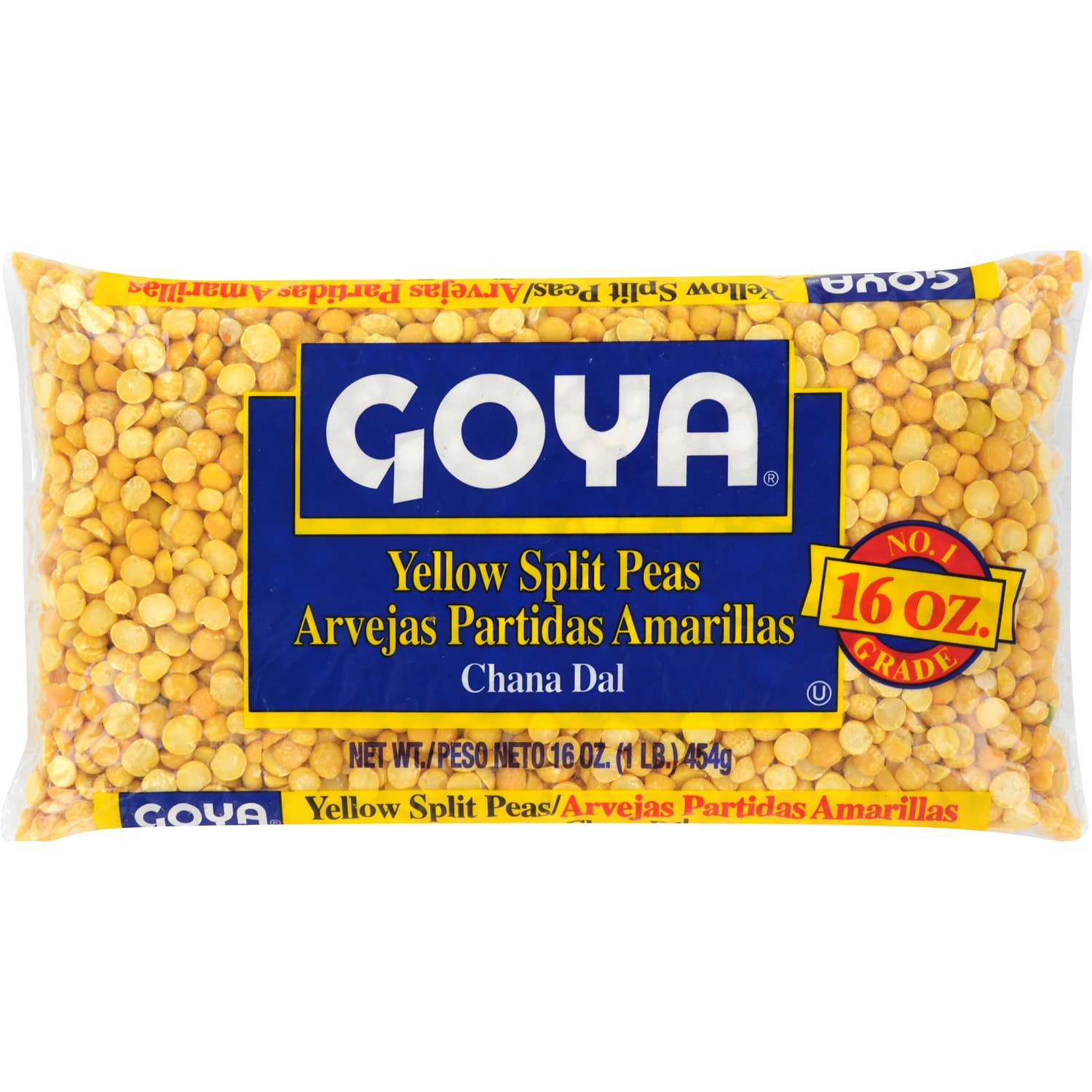 Goya Yellow Split Peas, Dry