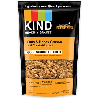 KIND Healthy Grains Clusters, Oats & Honey with Toasted Coconut