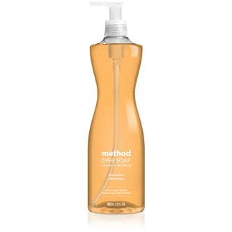 Method Dish Soap Natural Concentrated Dish Wash Liquid, Clementine
