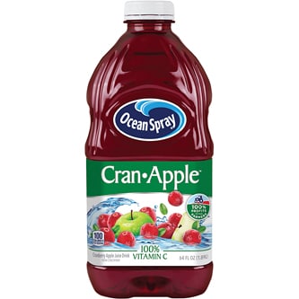 Ocean Spray Cran-Apple Juice, Plastic Bottle