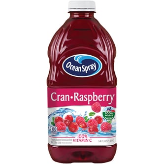 Ocean Spray Cran-Raspberry Juice Cocktail, Plastic Bottle