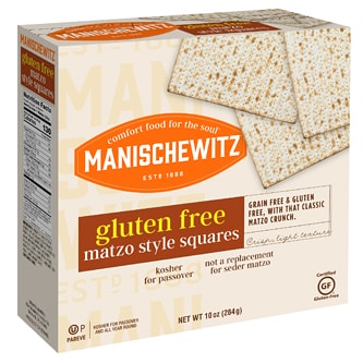 Manischewitz Gluten Free Matzo-Style Squares