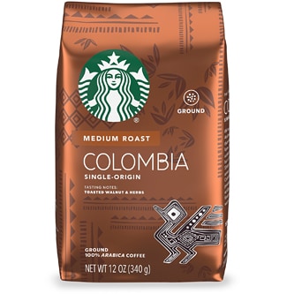Starbucks Medium Colombia Ground Coffee