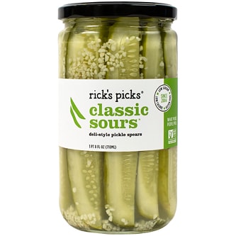 Rick's Picks Classic Sours Deli-Style Pickle Spears