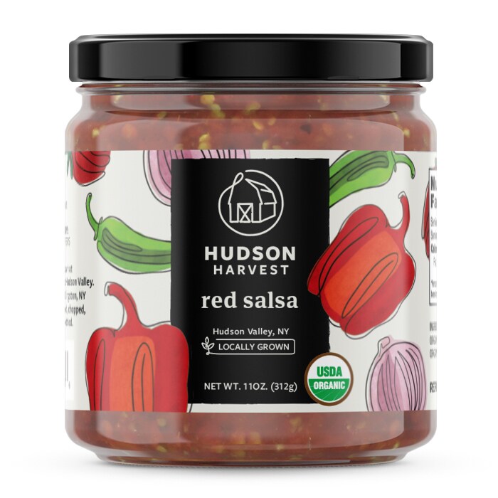 Hudson Harvest Organic Salsa, Red