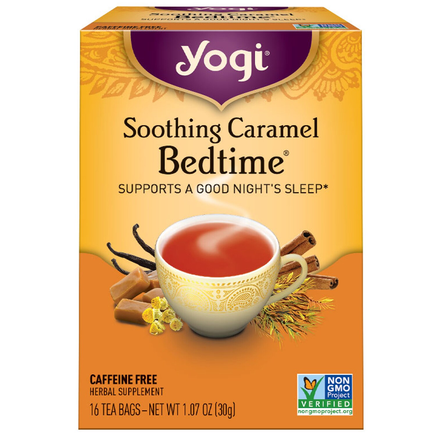 Yogi Tea Soothing Caramel Bedtime 