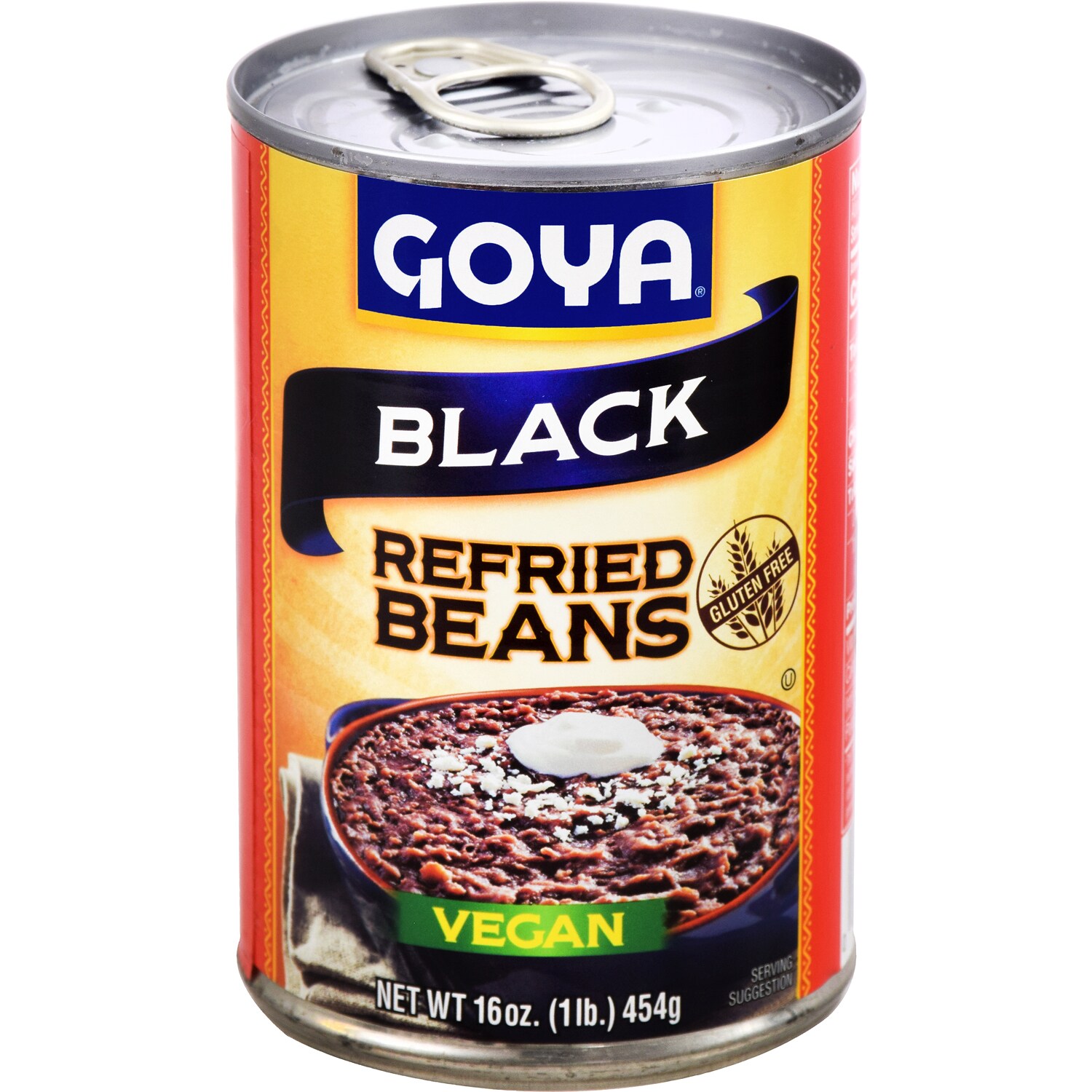 Goya Vegan Refried Black Beans