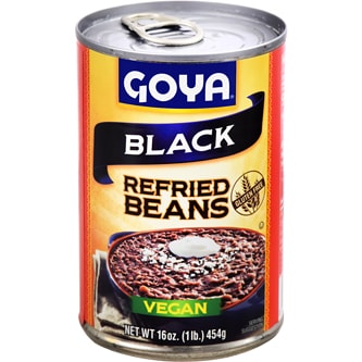 Goya Vegan Refried Black Beans