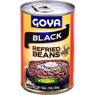 Goya Vegan Refried Black Beans