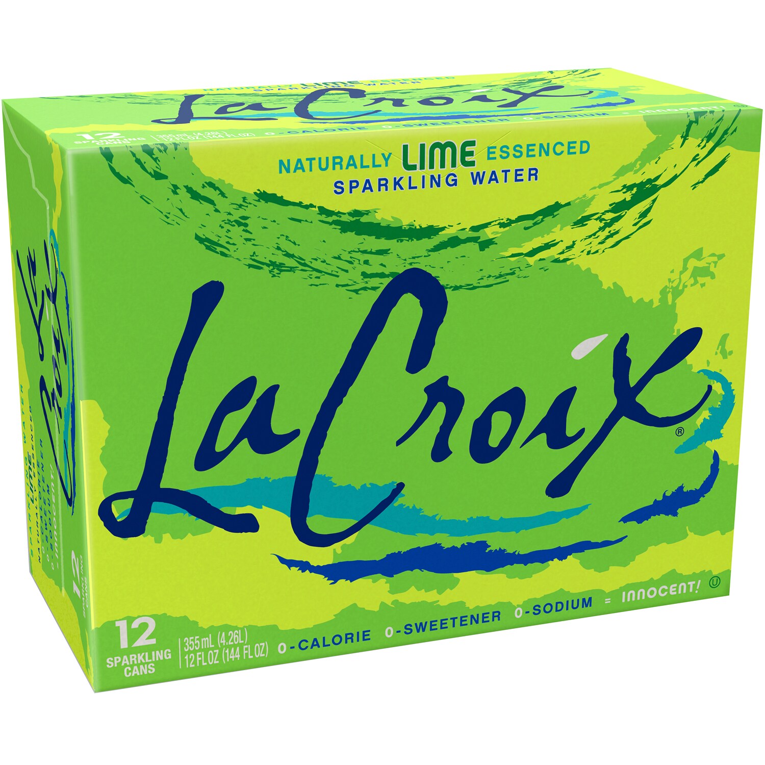 LaCroix Sparkling Water, Lime, Cans