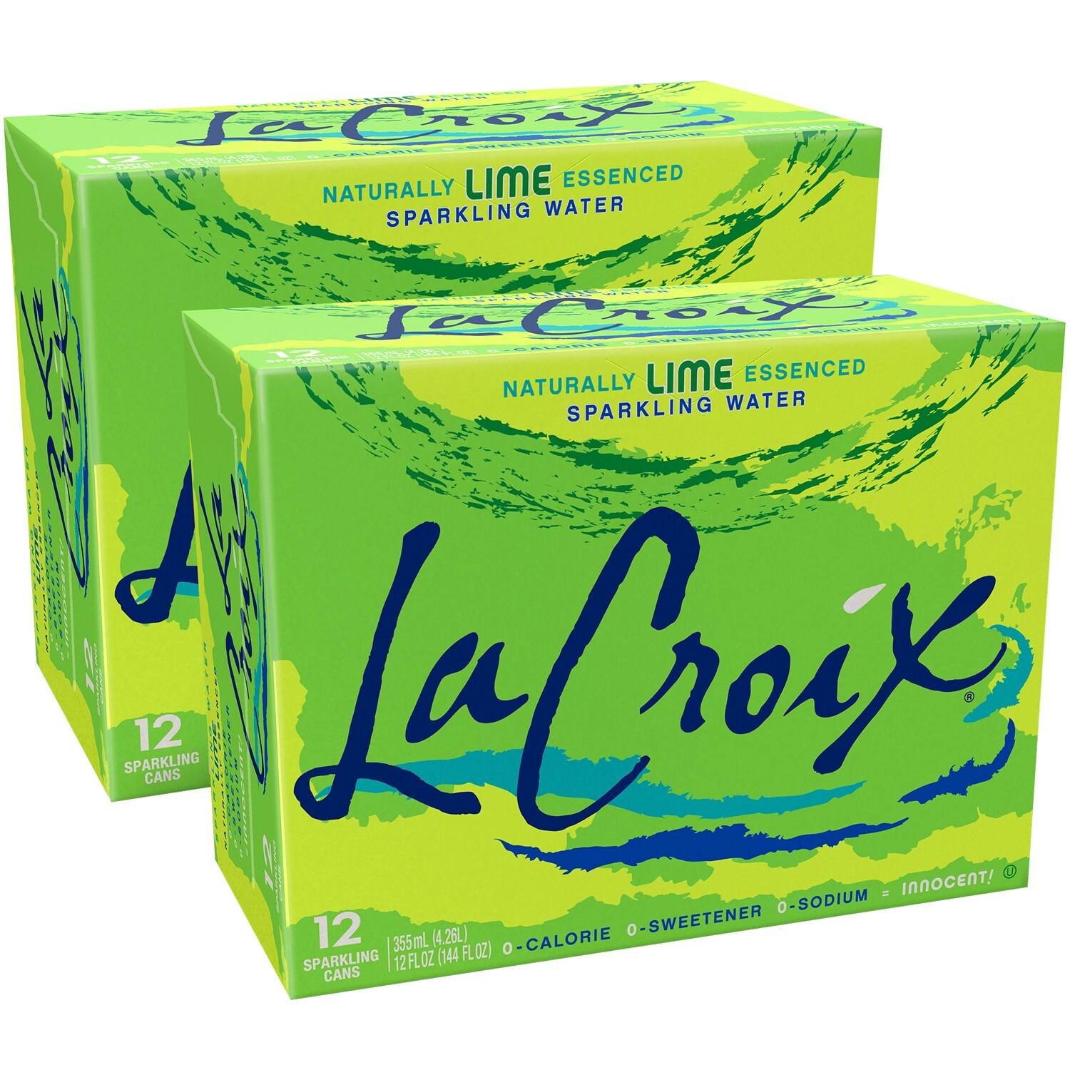 LaCroix Sparkling Water, Lime, Cans