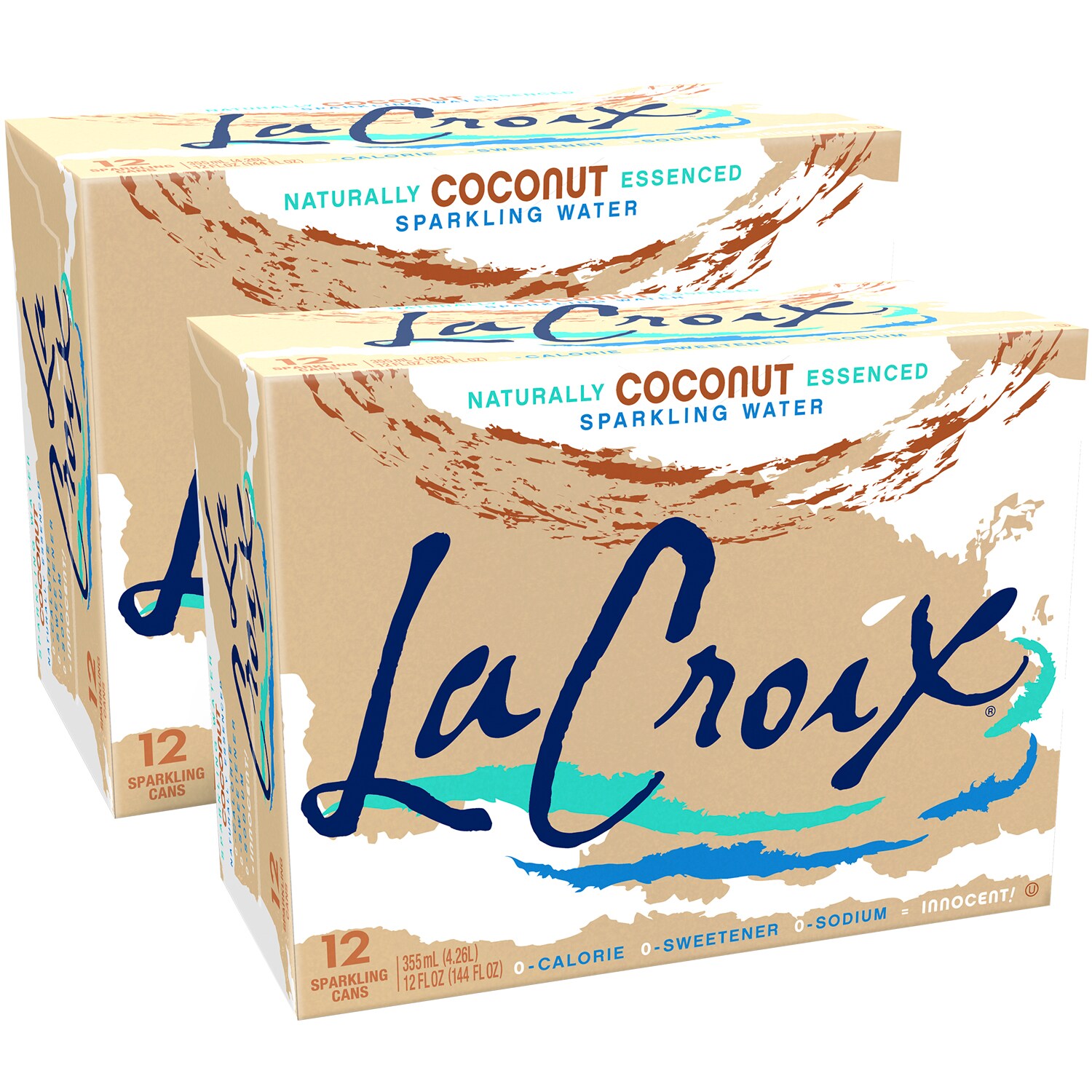 LaCroix Sparkling Water, Coconut, Cans