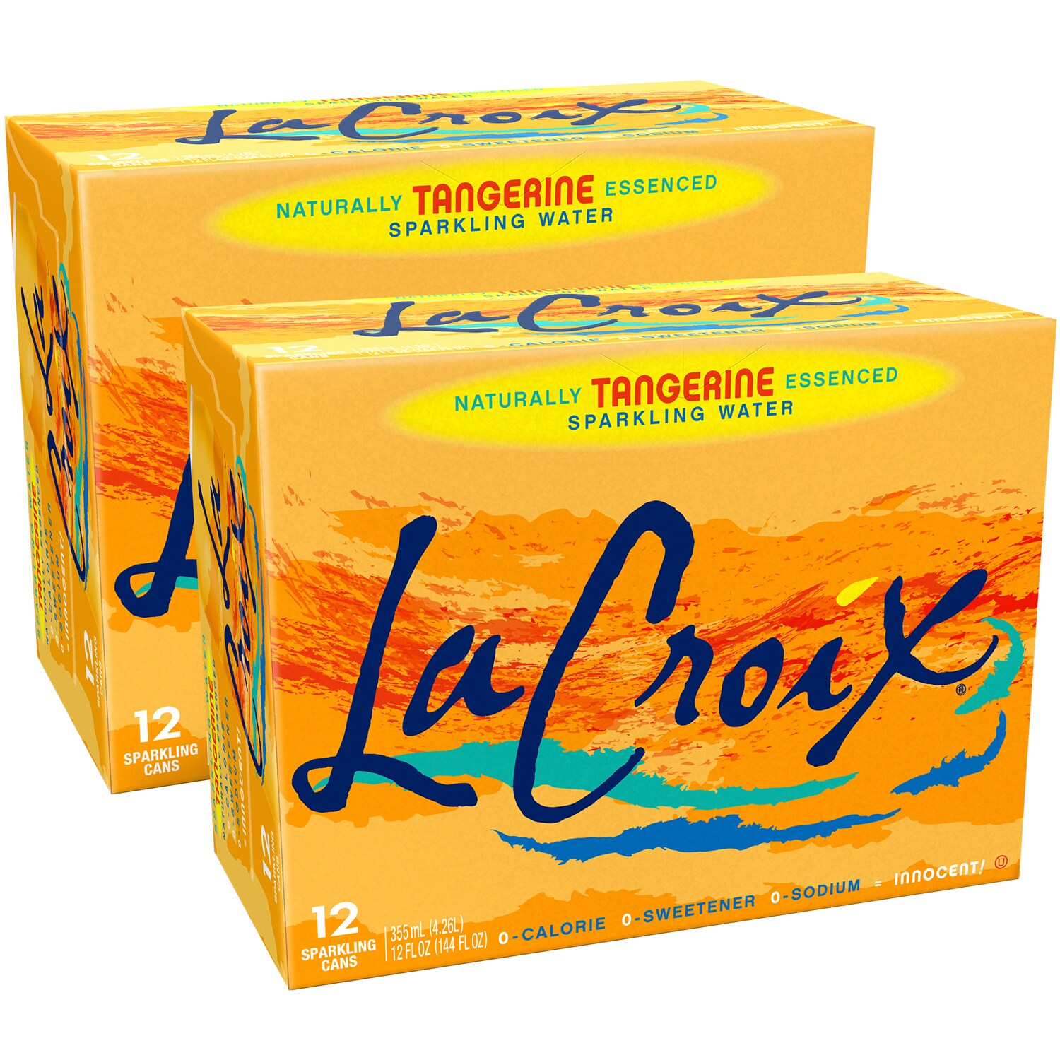 LaCroix Sparkling Water, Tangerine, Cans
