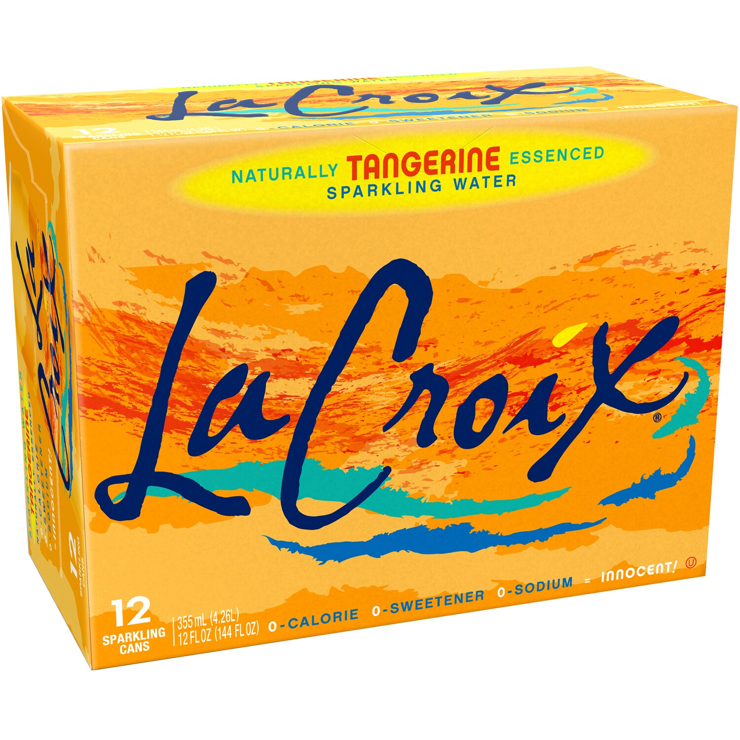 LaCroix Sparkling Water, Tangerine, Cans