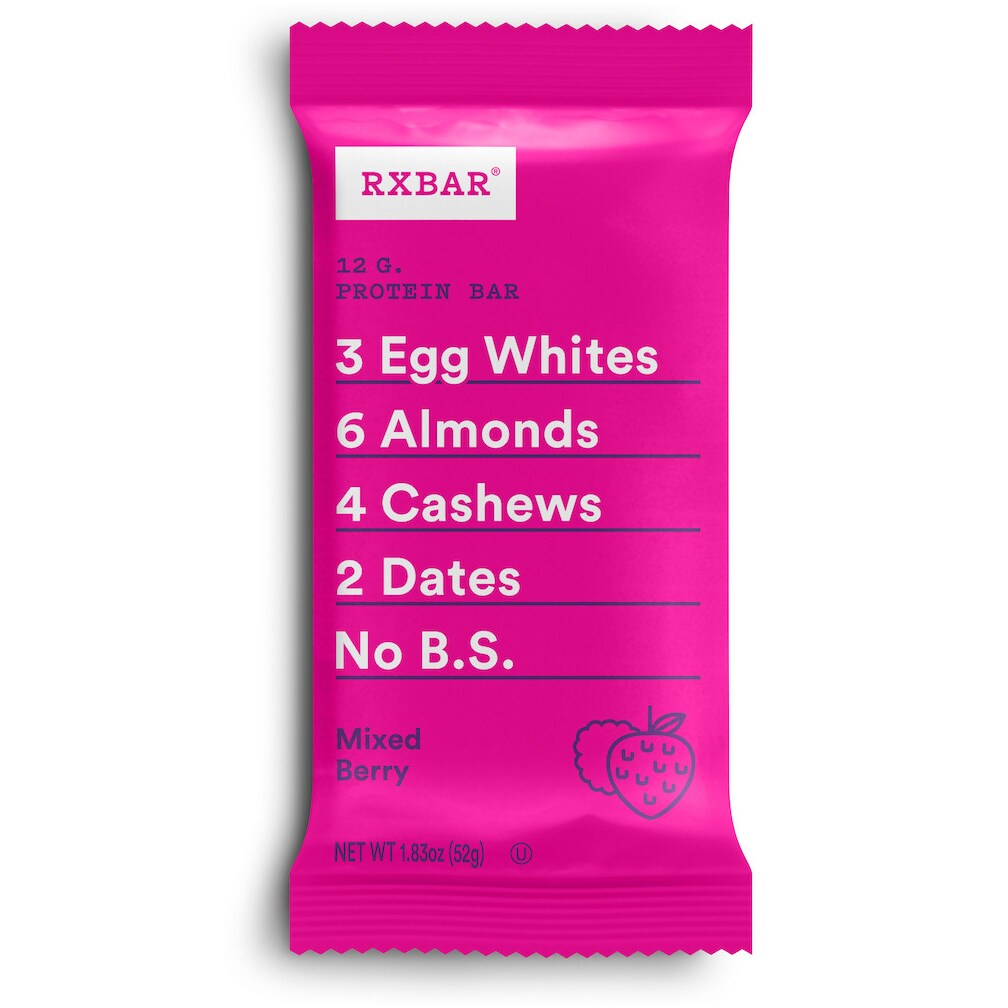 RXBAR Protein Bar, Mixed Berry