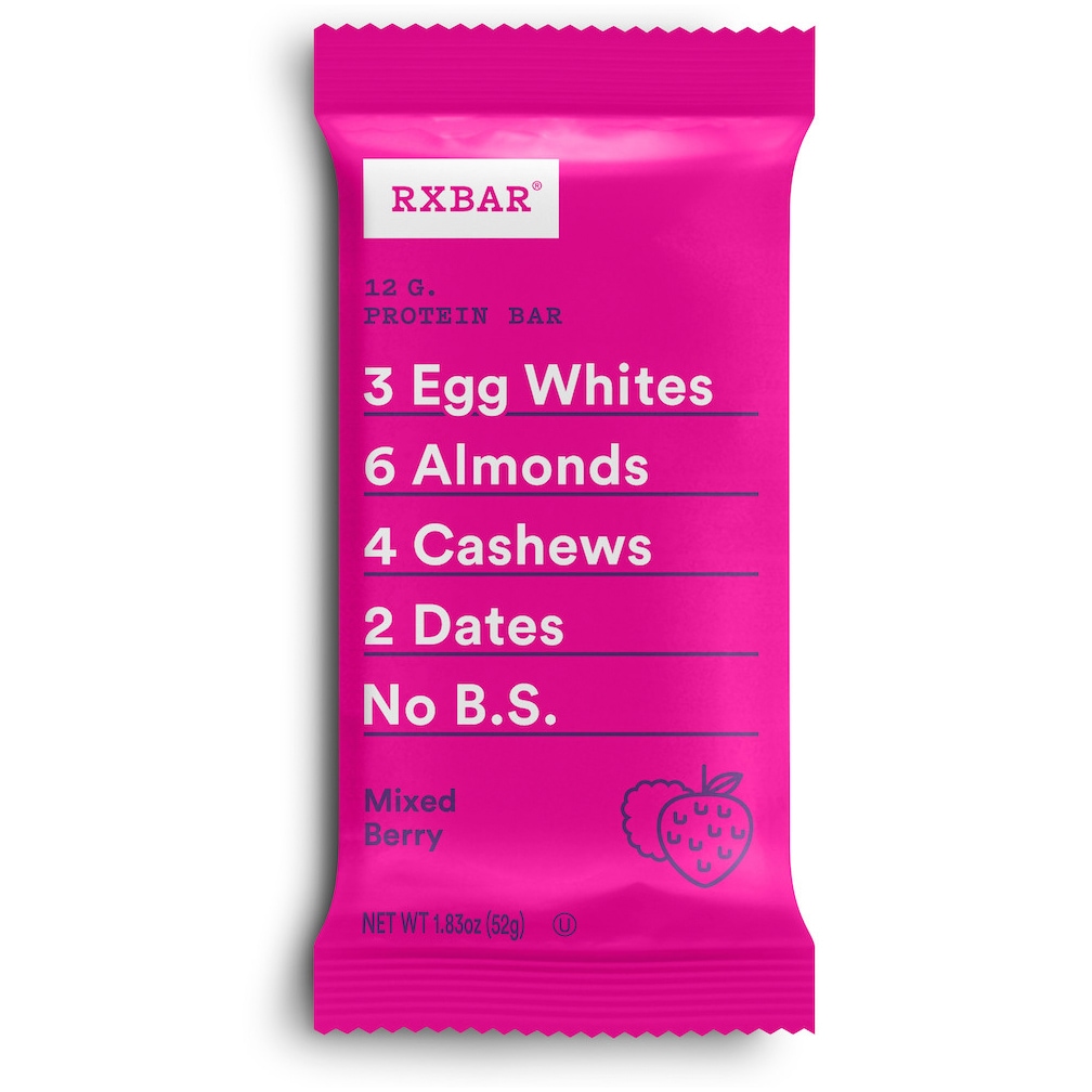 RXBAR Protein Bar, Mixed Berry