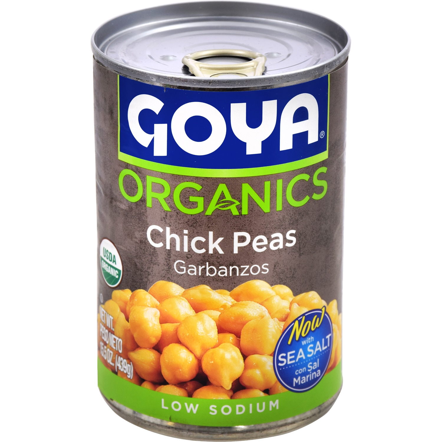 Goya Organic Chick Peas, Garbanzo Beans