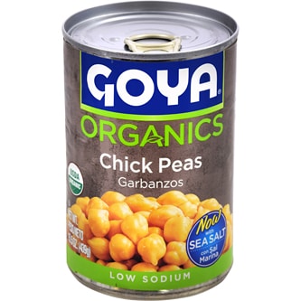 Goya Organic Chick Peas, Garbanzo Beans