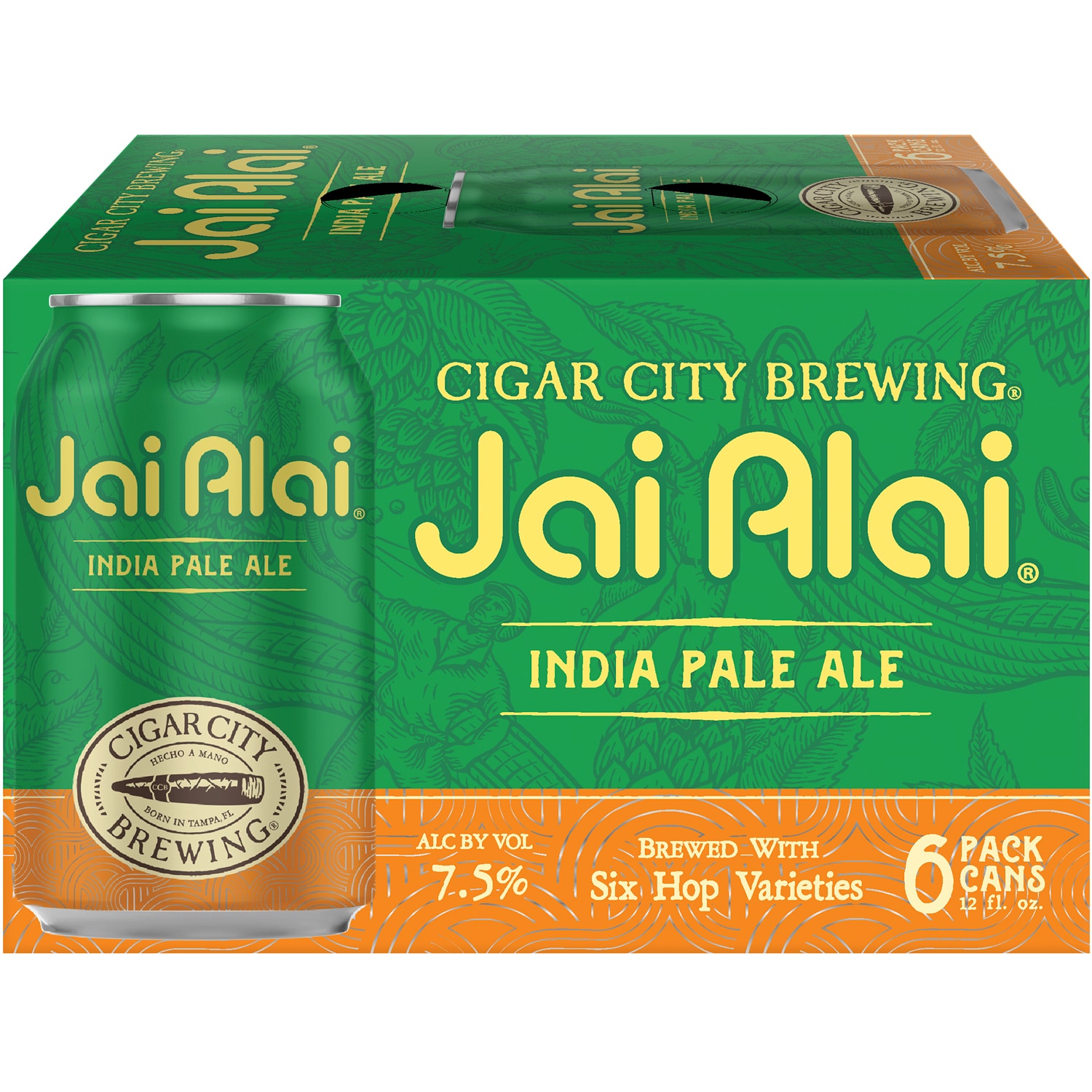 Cigar City Brewing Jai Alai India Pale Ale, Cans
