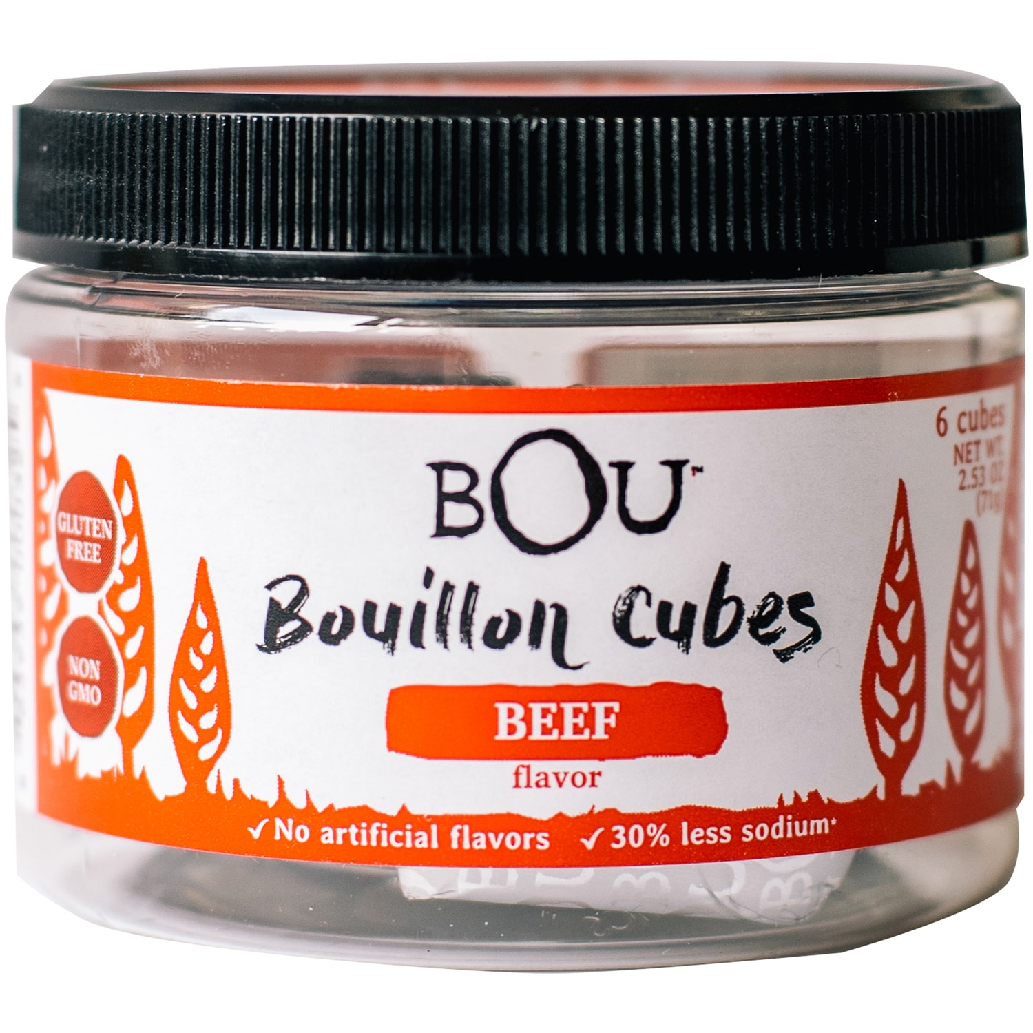 Bou Beef Flavored Bouillon Cubes