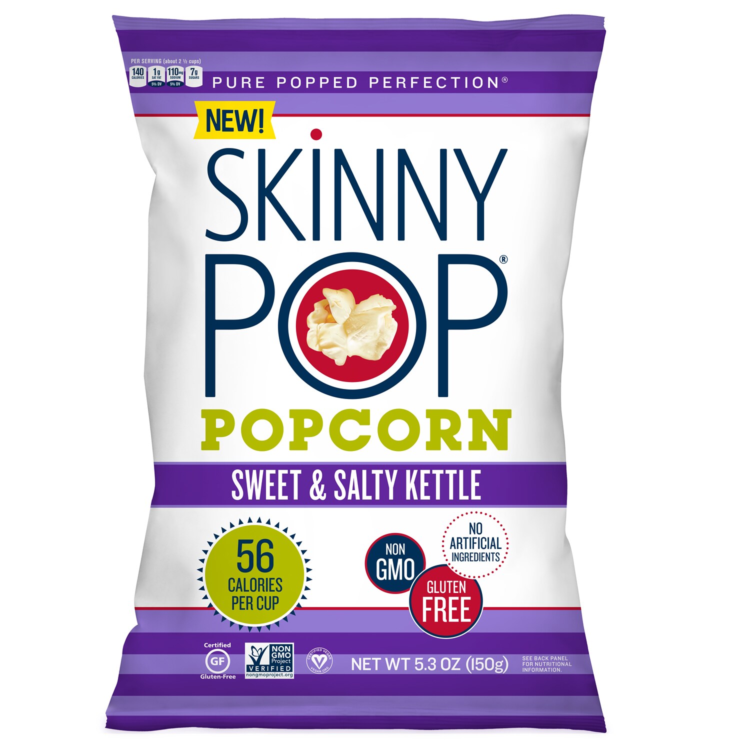 SkinnyPop Popcorn, Sweet & Salty Kettle