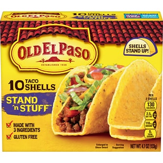 Old El Paso Stand 'n Stuff Taco Shells