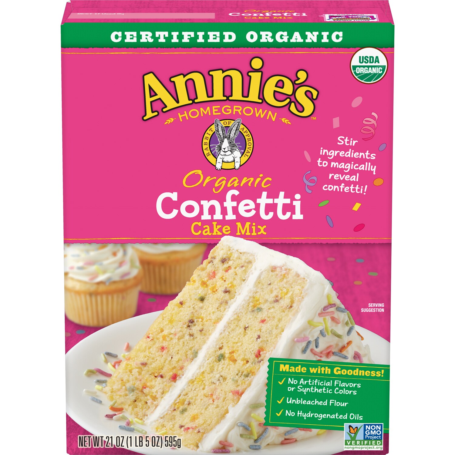 Annie's Organic Cake Mix, Confetti