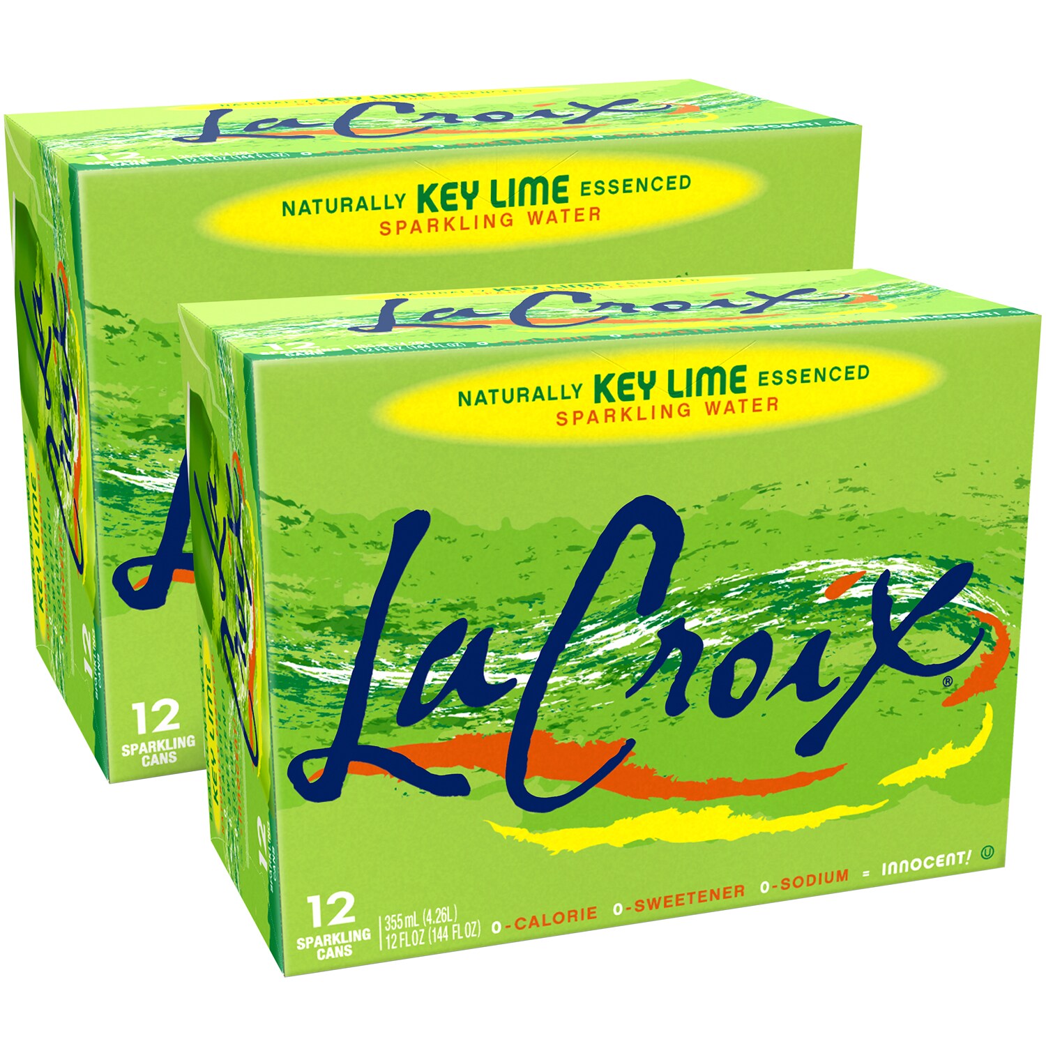 LaCroix Sparkling Water, Key Lime, Cans