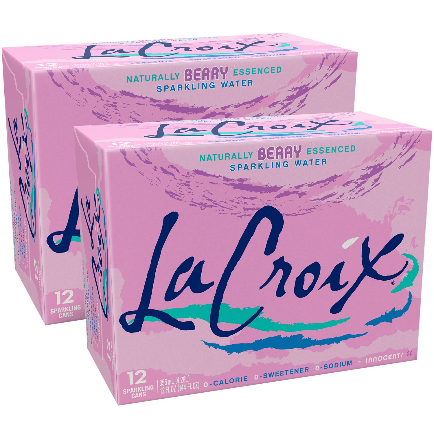 LaCroix Sparkling Water, Berry, Cans