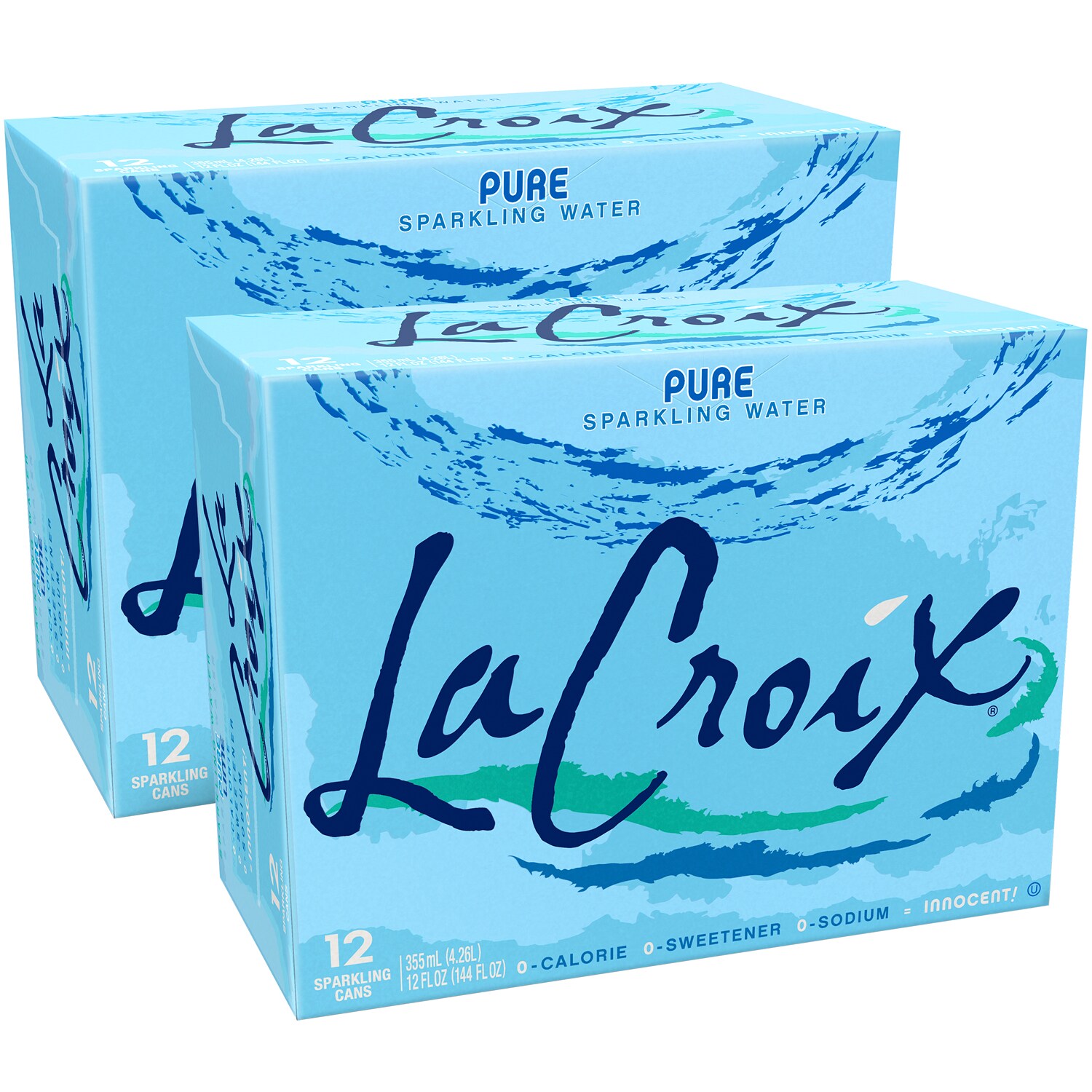LaCroix Sparkling Water, Pure, Cans