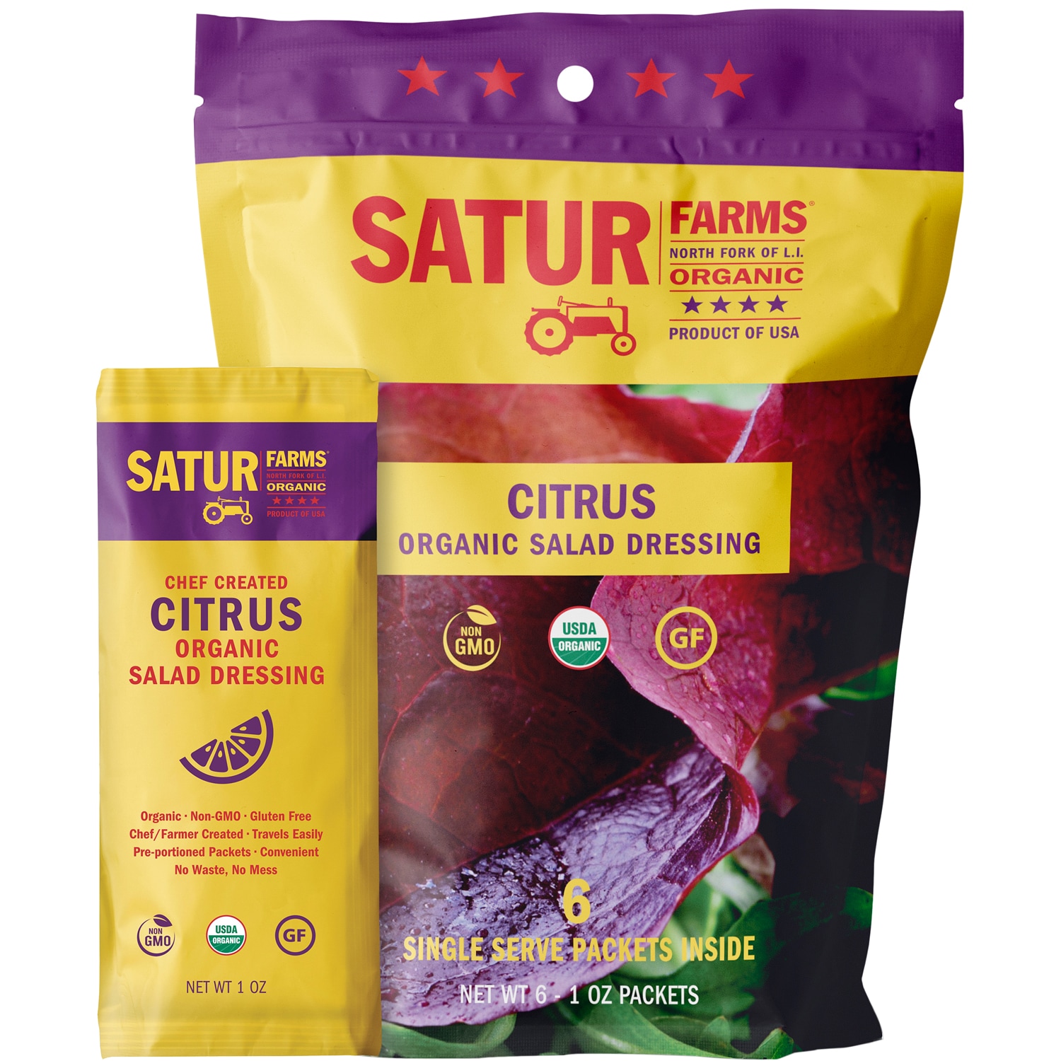 Satur Farms Organic Citrus Salad Dressing