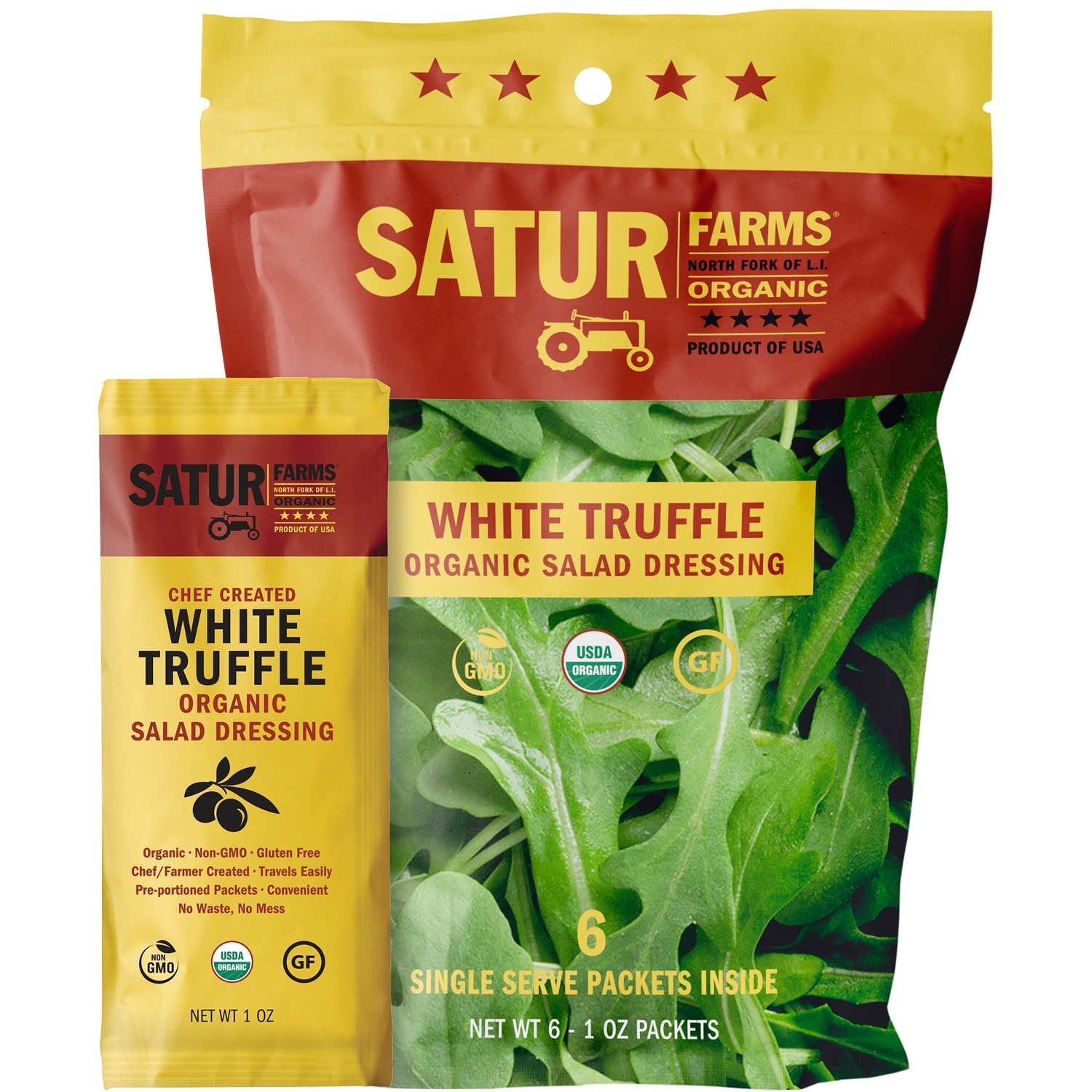 Satur Farms Organic White Truffle Salad Dressing