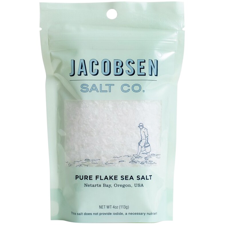 Jacobsen Salt Co. Hand-Harvested Pure Flake Sea Salt