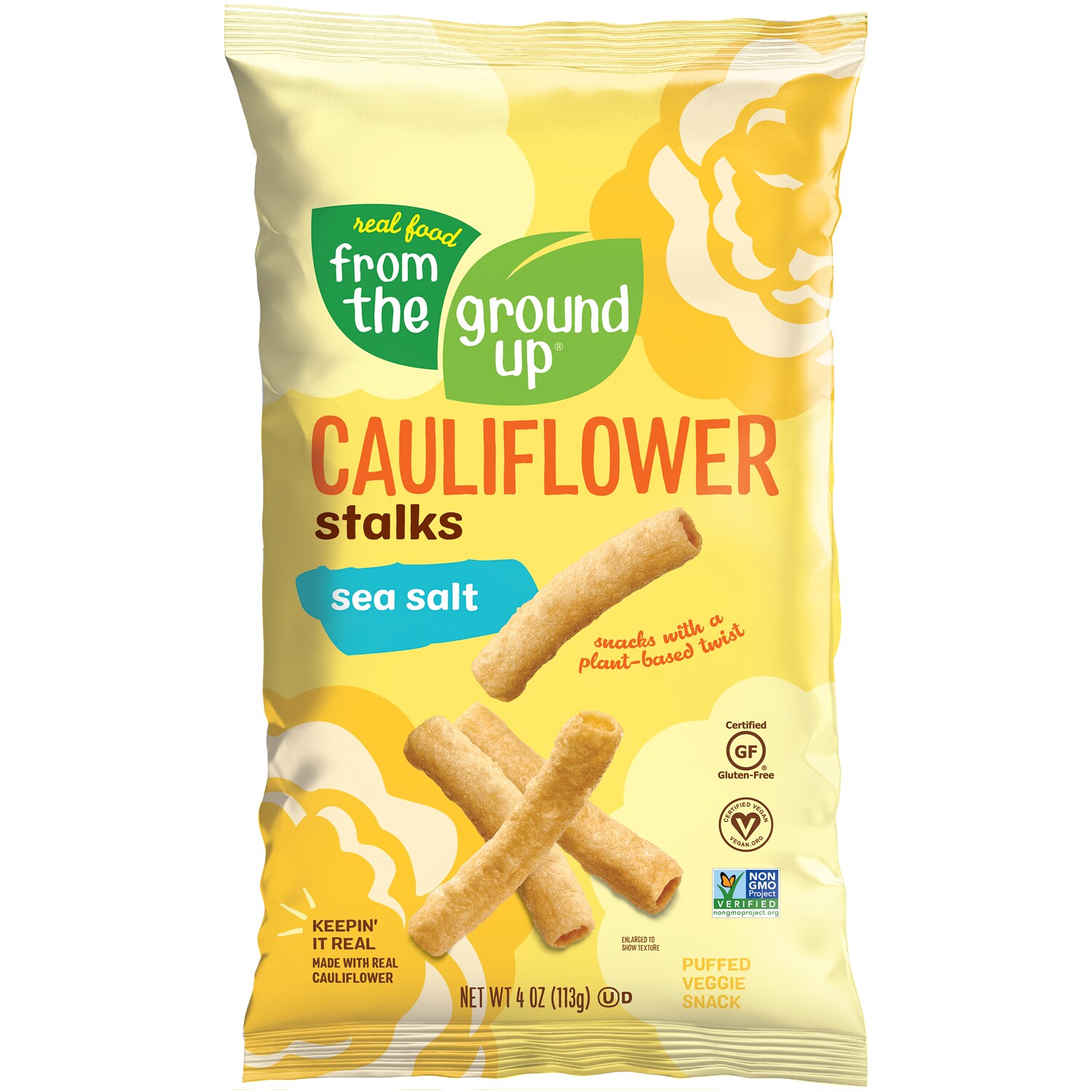 From The Ground Up Cauliflower Stalks, Sea Salt