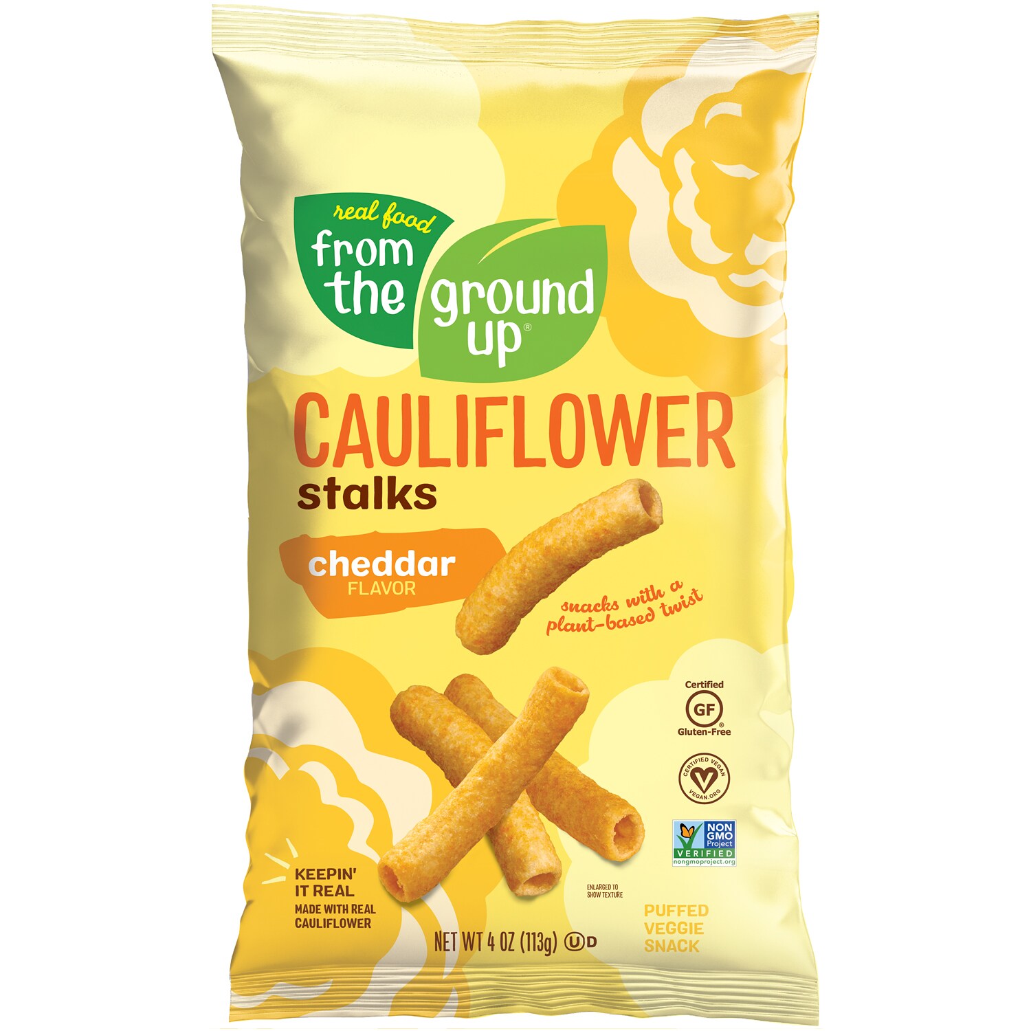 From The Ground Up Cauliflower Stalks, Cheddar