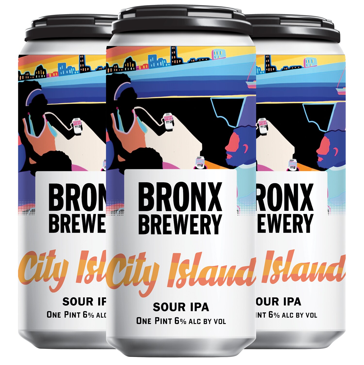 Bronx Brewery City Island Sour IPA, Cans
