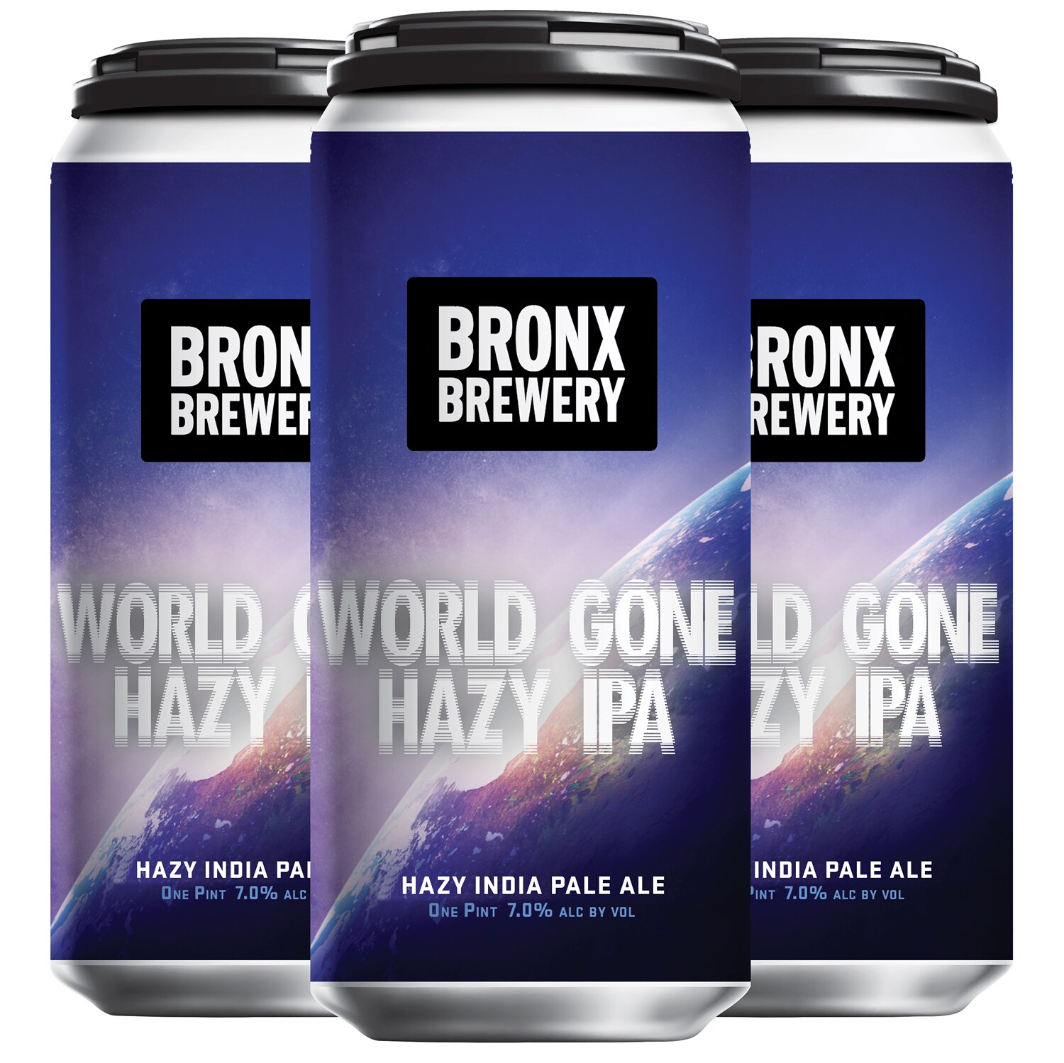 Bronx Brewery World Gone Hazy IPA, Cans