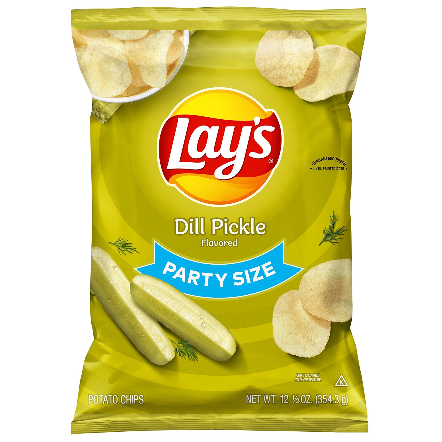 Lay's Potato Chips, Dill Pickle, Party Size