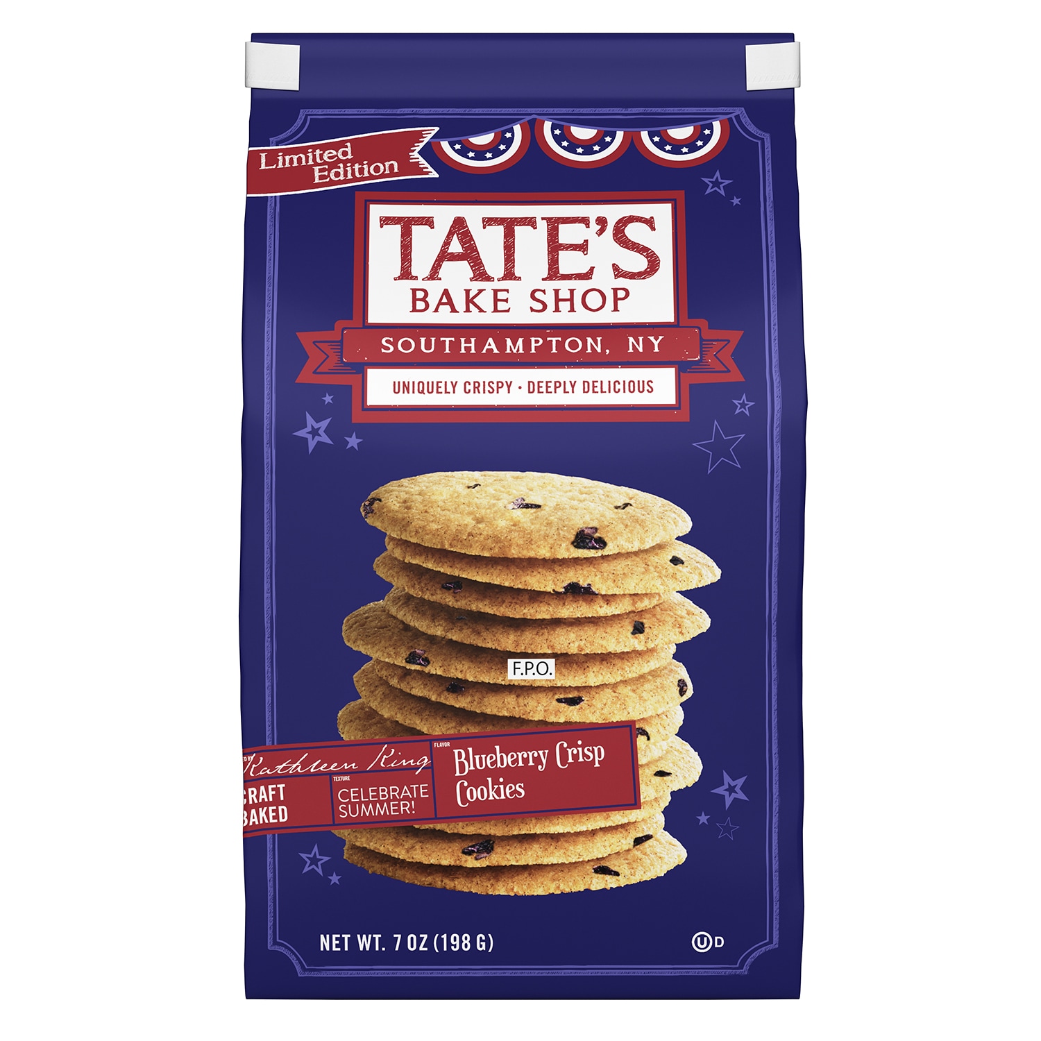 Tate's Bake Shop Cookies, Blueberry Crisp
