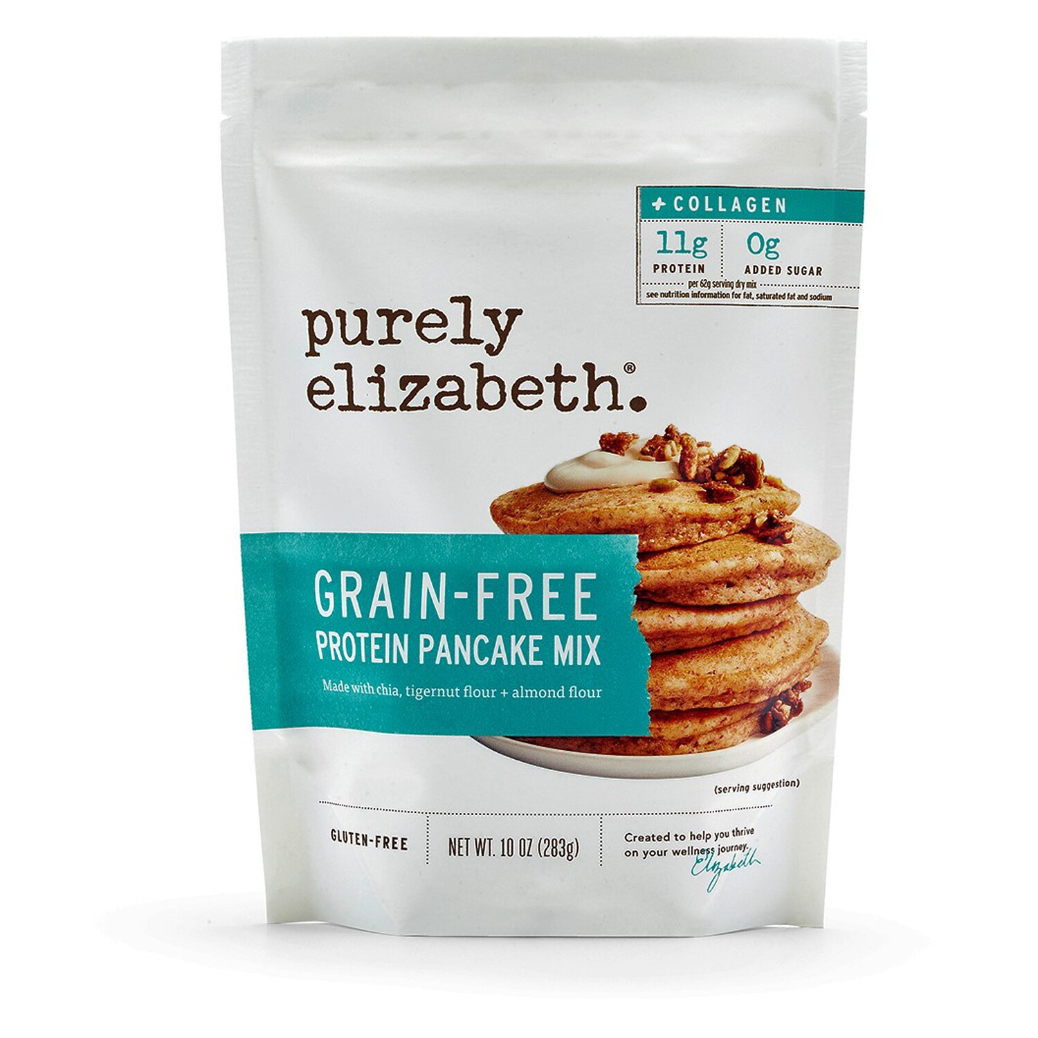 Purely Elizabeth Grain-Free Protein + Collagen Pancake Mix 