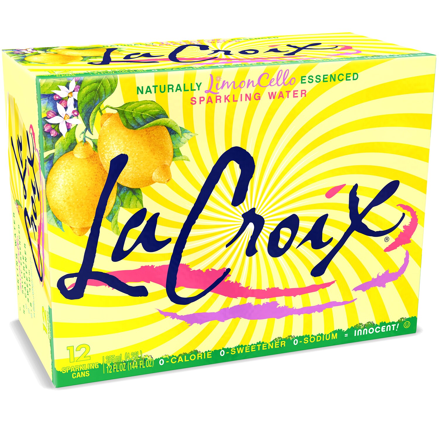 LaCroix Sparkling Water, LimonCello, Cans