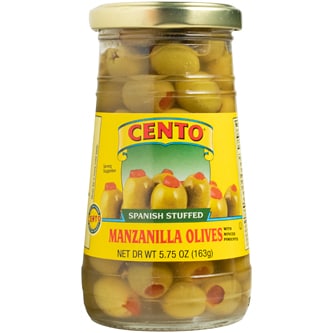 Cento Spanish Stuffed Manzanilla Olives